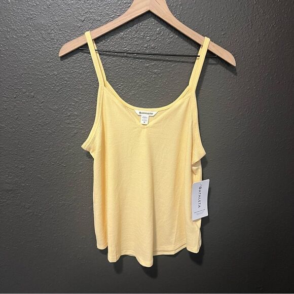 Athleta wind down sleep cami NEW medium lunar yellow - Picture 3 of 13